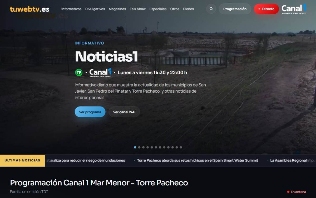 Captura de TuWebTV